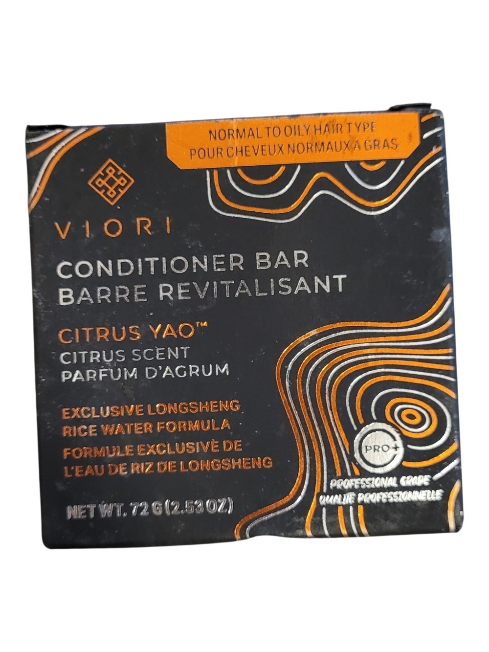 Viori Citrus Yao Conditioner Bar - Orange/Black